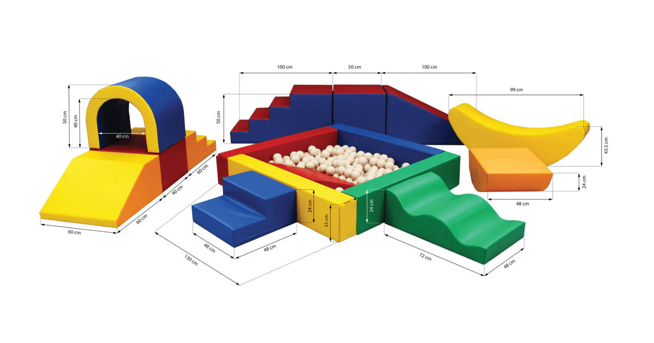 Module de motricité "Party" - 4 couleurs disponibles