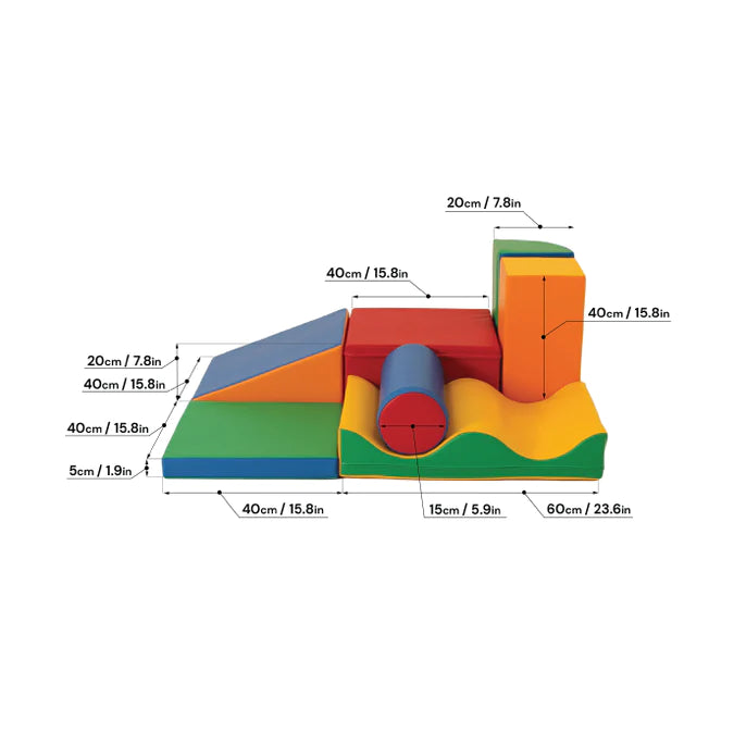 Module de motricité "Découvreur" - 3 couleurs disponibles